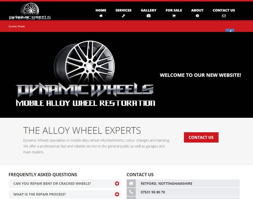 Dynamic Wheels Ltd. Homepage